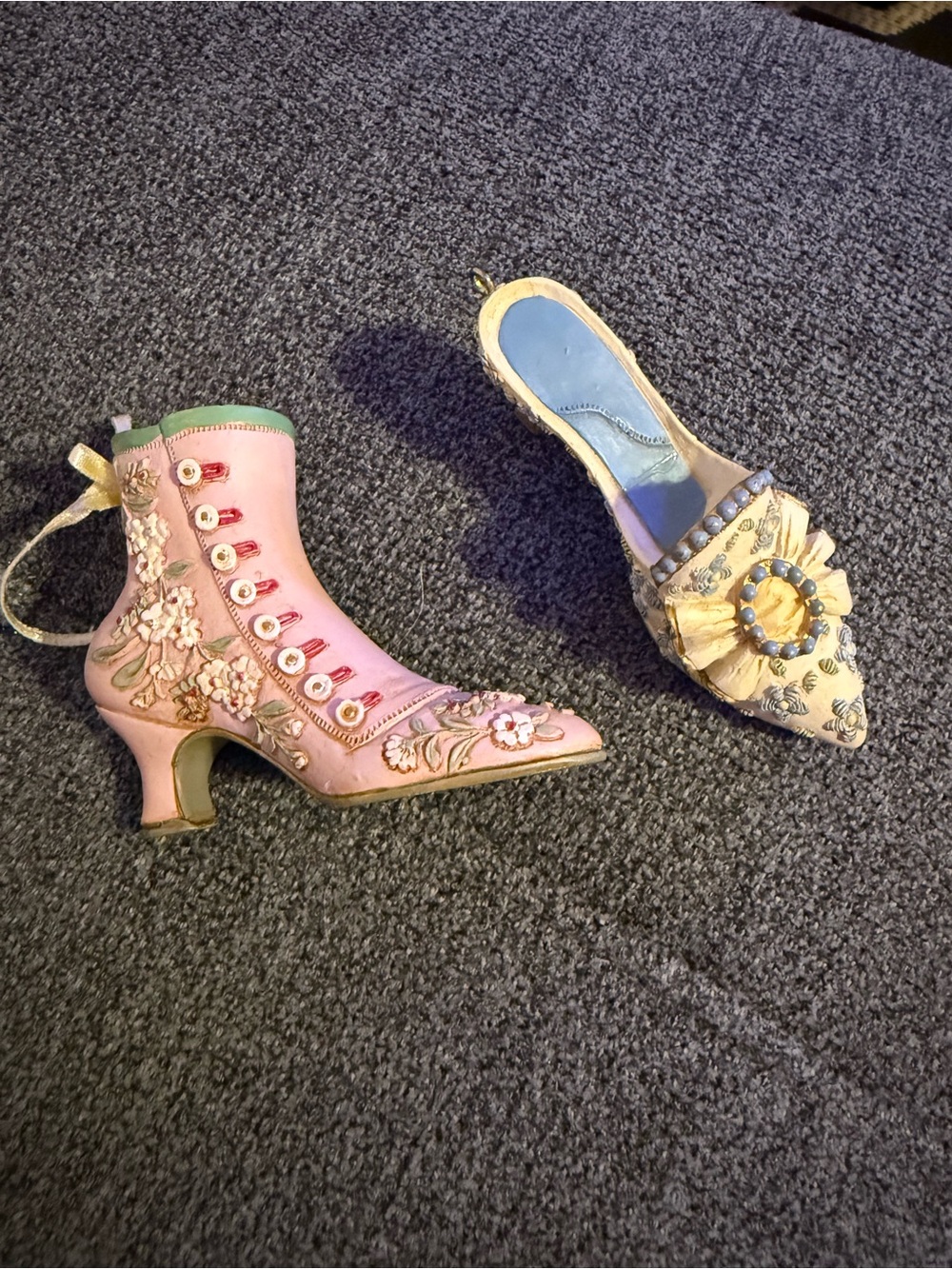Vintage Victorian Ornaments Boot & Shoe Mark RA
